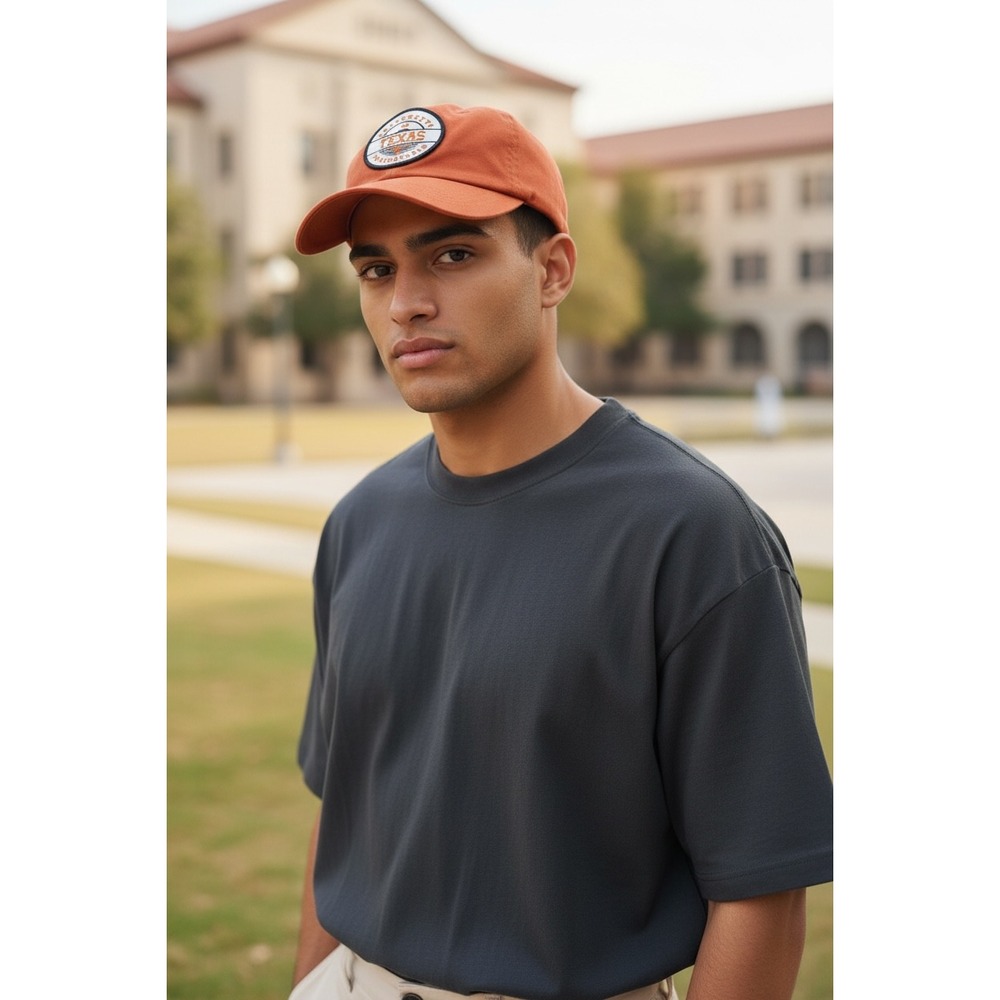 University of Texas Track & Field Hat Burnt Orange Adjustable Cap OSFM